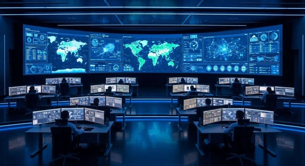 대한민국 디지털 보안을 총괄하는 한국인터넷진흥원의 보안 관제 센터